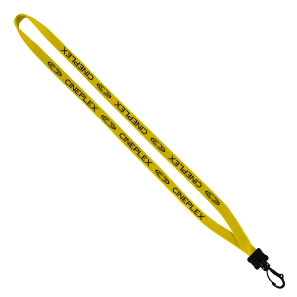 1/2" x 16" cotton lanyard with plastic clamshell, swivel snap hook... from ASI 88060 Snugz/USA Inc / SnugZ USA®