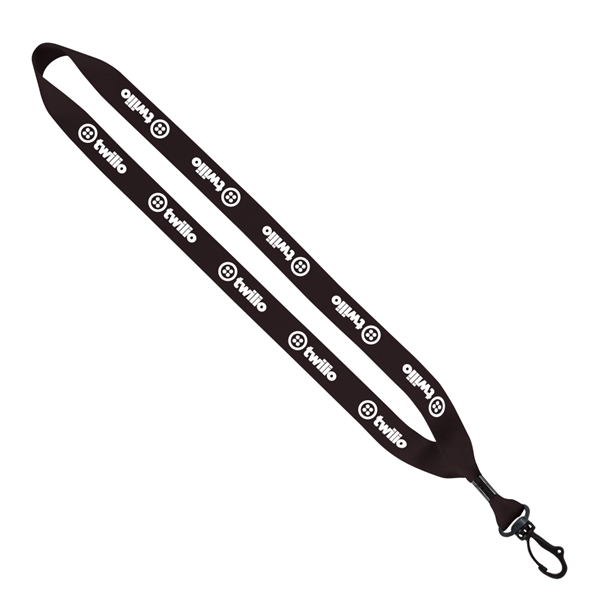 3/4" x 16" economy polyester lanyard with swivel snap hook.... from ASI 88060 Snugz/USA Inc / SnugZ USA®