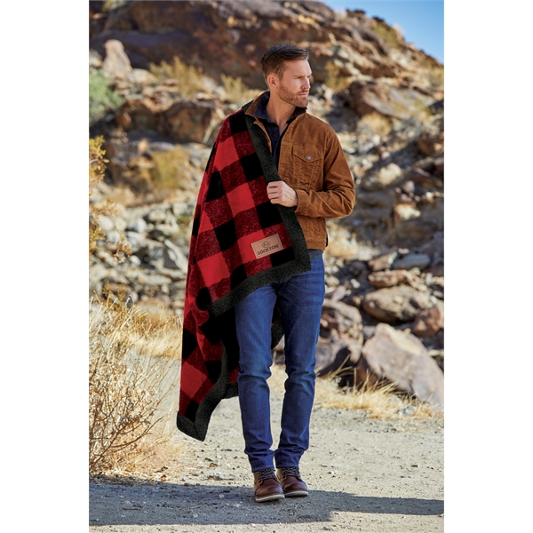 50" x 70" plaid throw blanket.... from ASI 91605 Towel Specialties / Cobblestone Mills