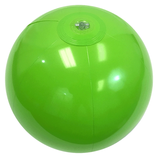 Inflatable Solid Lime Green Beach Balls... from ASI 31977 Adline Industries Inc