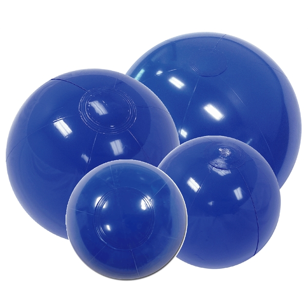 Inflatable Solid Blue Beach Balls... from ASI 31977 Adline Industries Inc