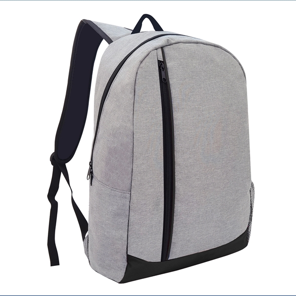 Hancock heathered laptop backpack for storing your computer and other school/work... from ASI 61125 Hit Promotional Products / Hit®