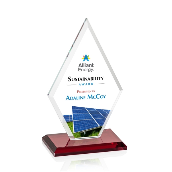 The Tuscany VividPrint™ Award features a beautiful Starfire Crystal in a... from ASI 84592 St Regis Group / St Regis