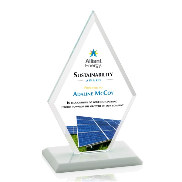 The Tuscany VividPrint™ Award features a beautiful Starfire Crystal in a... from ASI 84592 St Regis Group / St Regis