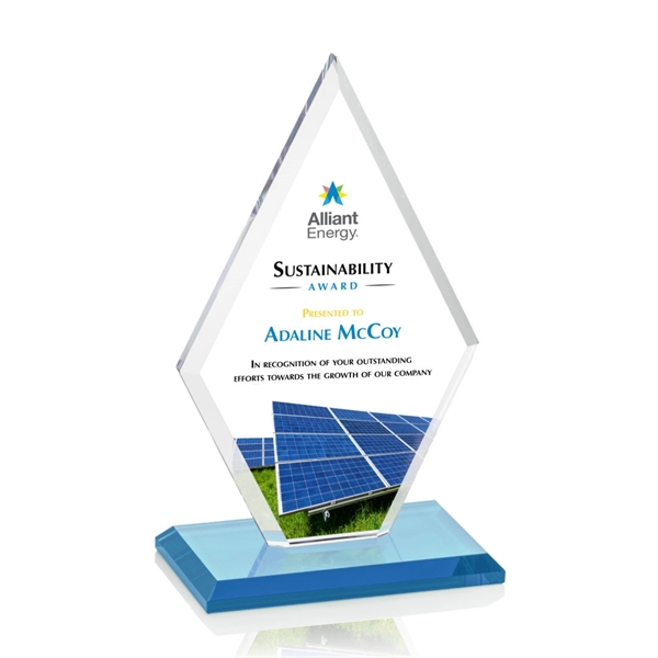 The Tuscany VividPrint™ Award features a beautiful Starfire Crystal in a... from ASI 84592 St Regis Group / St Regis