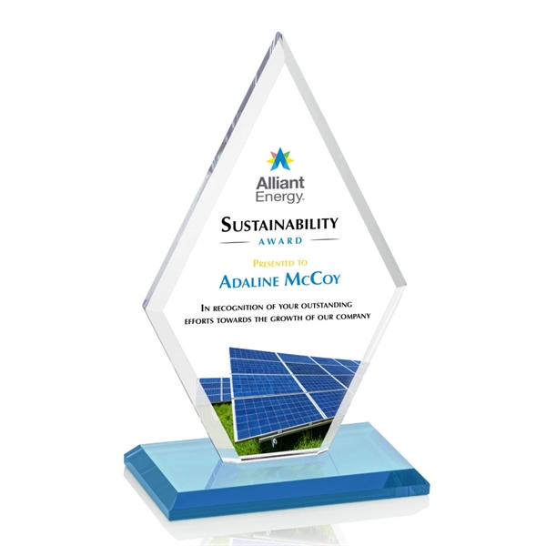 The Tuscany VividPrint™ Award features a beautiful Starfire Crystal in a... from ASI 84592 St Regis Group / St Regis