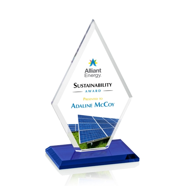 The Tuscany VividPrint™ Award features a beautiful Starfire Crystal in a... from ASI 84592 St Regis Group / St Regis