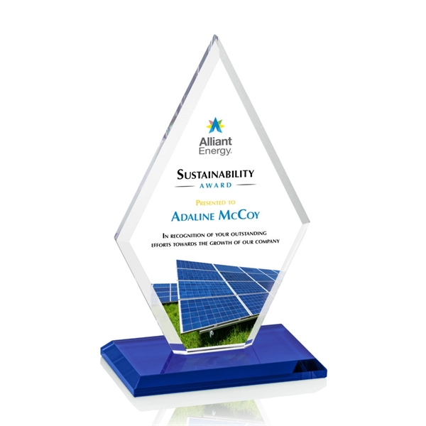 The Tuscany VividPrint™ Award features a beautiful Starfire Crystal in a... from ASI 84592 St Regis Group / St Regis