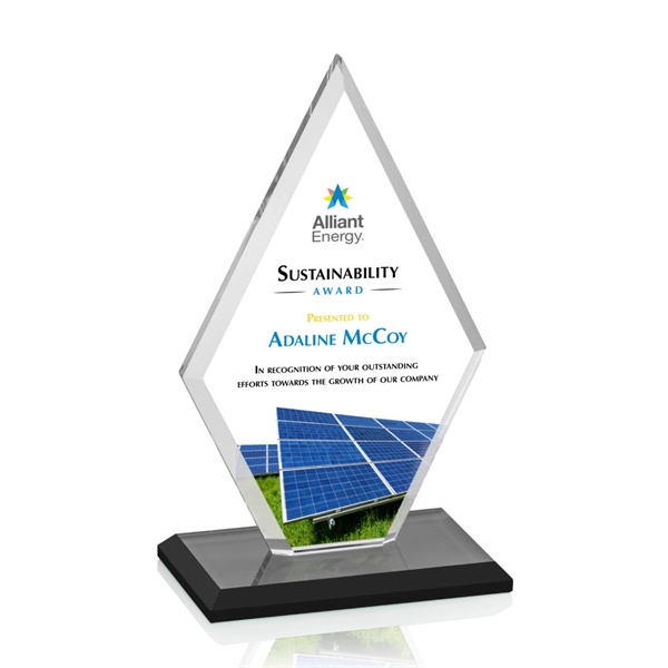 The Tuscany VividPrint™ Award features a beautiful Starfire Crystal in a... from ASI 84592 St Regis Group / St Regis