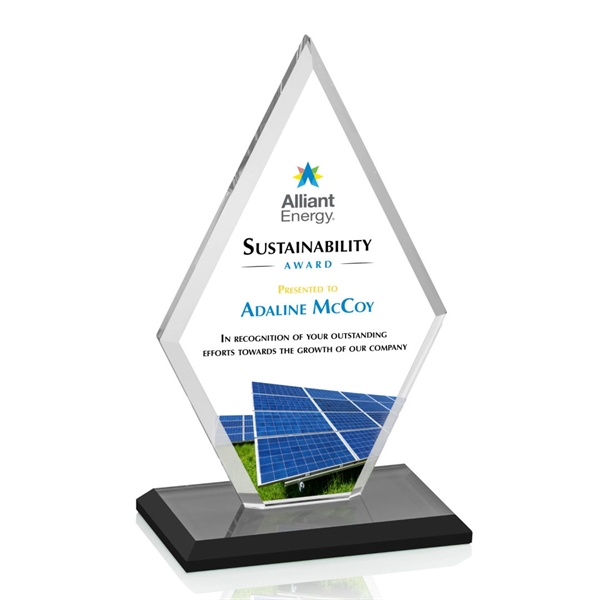 The Tuscany VividPrint™ Award features a beautiful Starfire Crystal in a... from ASI 84592 St Regis Group / St Regis