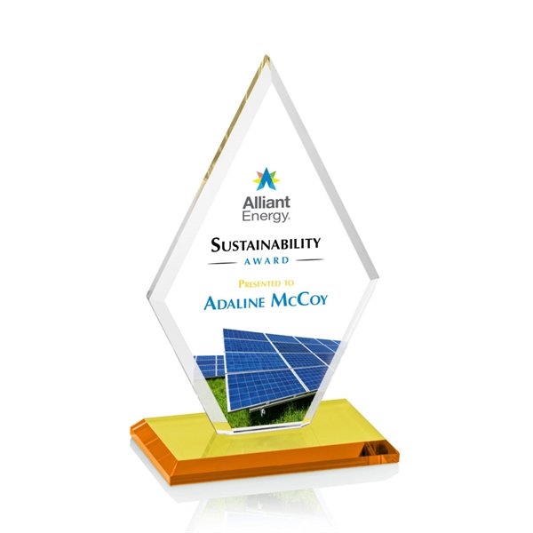 The Tuscany VividPrint™ Award features a beautiful Starfire Crystal in a... from ASI 84592 St Regis Group / St Regis