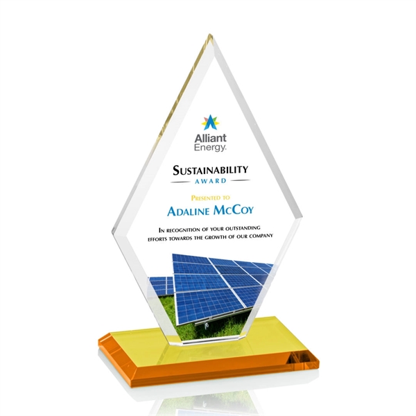 The Tuscany VividPrint™ Award features a beautiful Starfire Crystal in a... from ASI 84592 St Regis Group / St Regis