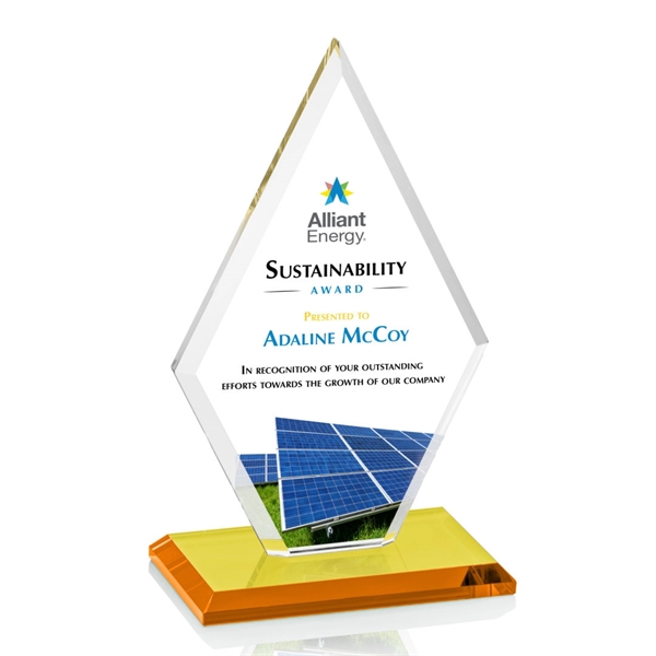 The Tuscany VividPrint™ Award features a beautiful Starfire Crystal in a... from ASI 84592 St Regis Group / St Regis