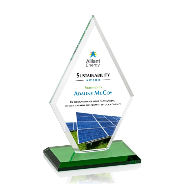 The Tuscany VividPrint™ Award features a beautiful Starfire Crystal in a... from ASI 84592 St Regis Group / St Regis