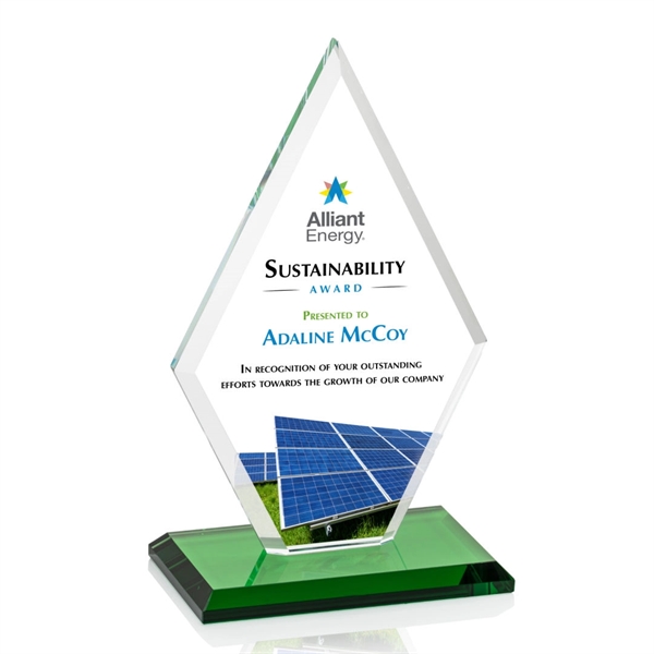 The Tuscany VividPrint™ Award features a beautiful Starfire Crystal in a... from ASI 84592 St Regis Group / St Regis