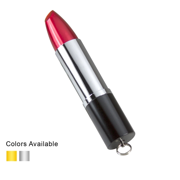 The Lipstick USB looks like an actual lipstick product, is made... from ASI 74741 NVS Promo Designs, Inc. / NVS Promo
