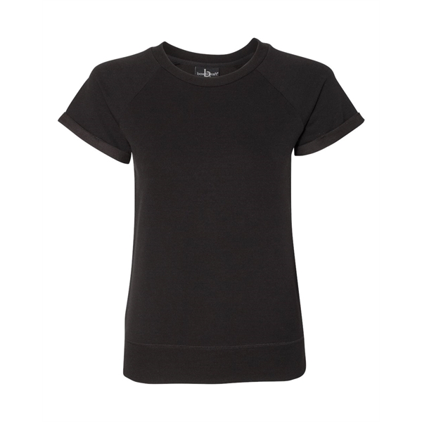 Women's Sweetheart French Terry Short Sleeve Pullover... from ASI 84358 S&S Activewear