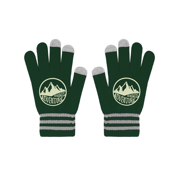 Our customizable glove collection includes three styles, Knit, Touchscreen, and Fingerless... from ASI 45657 Pop! Promos