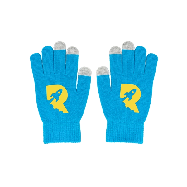 Our customizable glove collection includes three styles, Knit, Touchscreen, and Fingerless... from ASI 45657 Pop! Promos