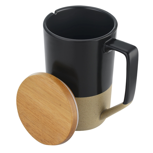 Ceramic Mug with Tea Bag Groove Design... from ASI 34046 Allcasion Travelware Co