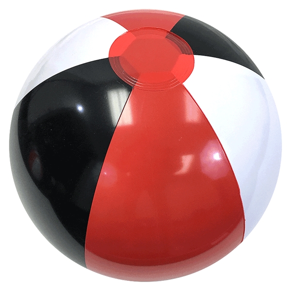 16"Inflatable Tri-Colored Beach Balls. 3 Colors 2 Panels Each. 16" measured... from ASI 31977 Adline Industries Inc