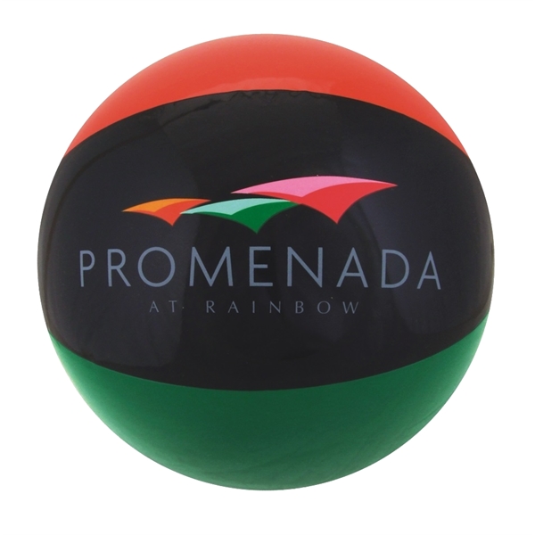 16"Inflatable Tri-Colored Beach Balls. 3 Colors 2 Panels Each. 16" measured... from ASI 31977 Adline Industries Inc