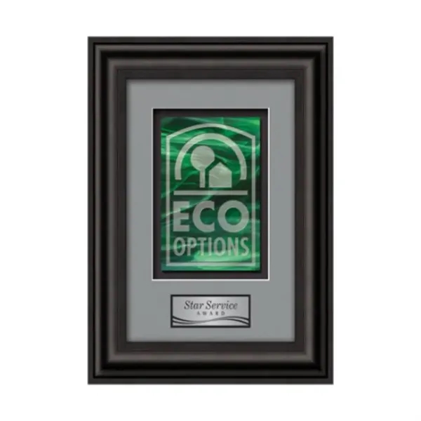 These Stained Glass Framed Awards are inspired by the spectral light... from ASI 84592 St Regis Group / St Regis Crystal