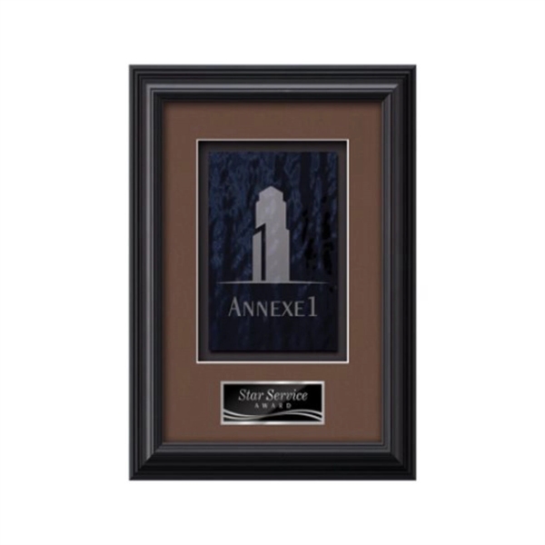 These Stained Glass Framed Awards are inspired by the spectral light... from ASI 84592 St Regis Group / St Regis Crystal