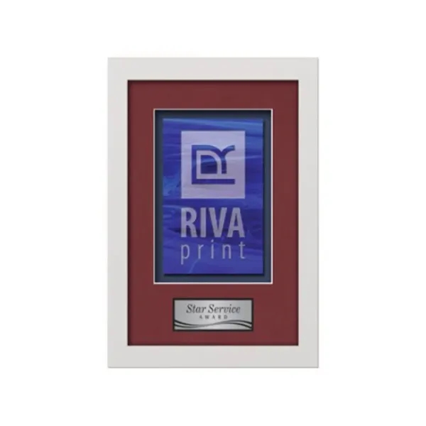 Stained Glass award framed in our exquisite Primrose molding with your... from ASI 84592 St Regis Group / St Regis Crystal
