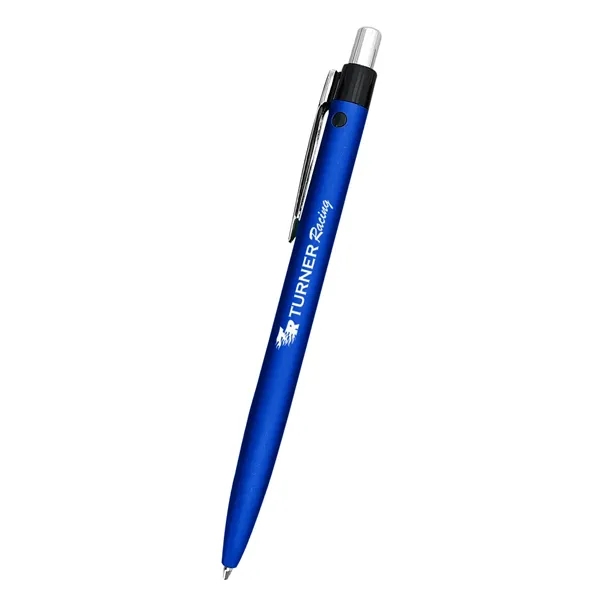Plunger-action Leighton pen for writing down reminders, notes, and jotting down... from ASI 61125 Hit Promotional Products / Hit®