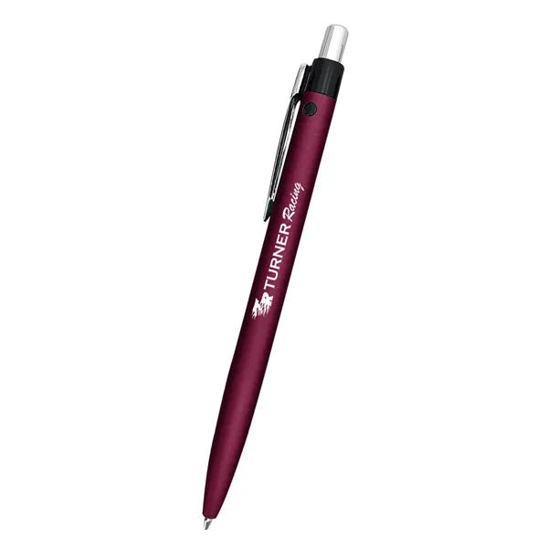 Plunger-action Leighton pen for writing down reminders, notes, and jotting down... from ASI 61125 Hit Promotional Products / Hit®