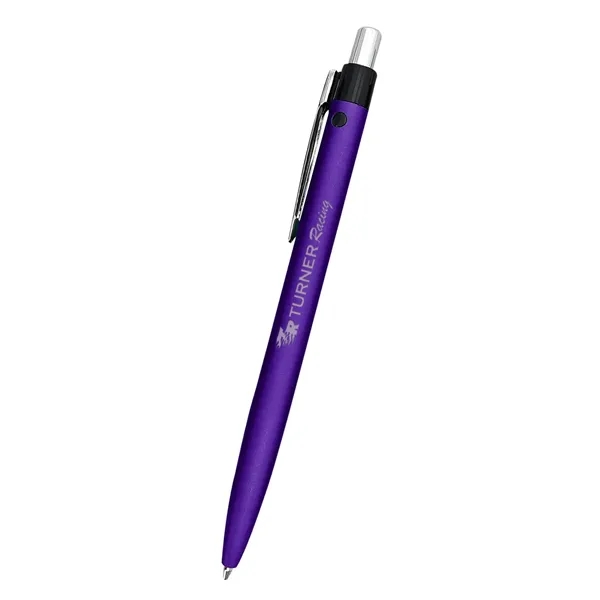 Plunger-action Leighton pen for writing down reminders, notes, and jotting down... from ASI 61125 Hit Promotional Products / Hit®