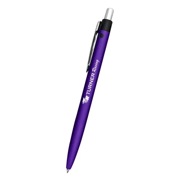 Plunger-action Leighton pen for writing down reminders, notes, and jotting down... from ASI 61125 Hit Promotional Products / Hit®
