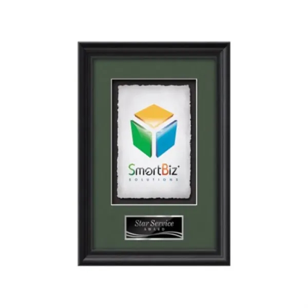 VividPrint award framed in our exquisite Raven molding with your choice... from ASI 84592 St Regis Group