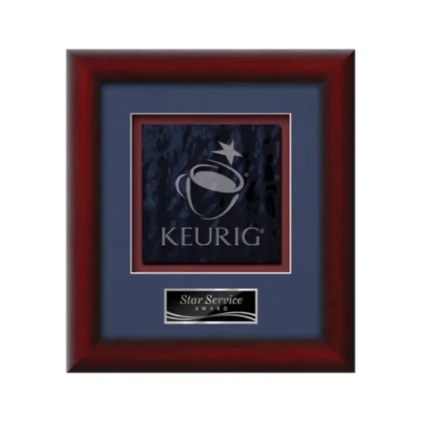 Stained Glass award framed in our exquisite Eco molding with your... from ASI 84592 St Regis Group / St Regis Crystal