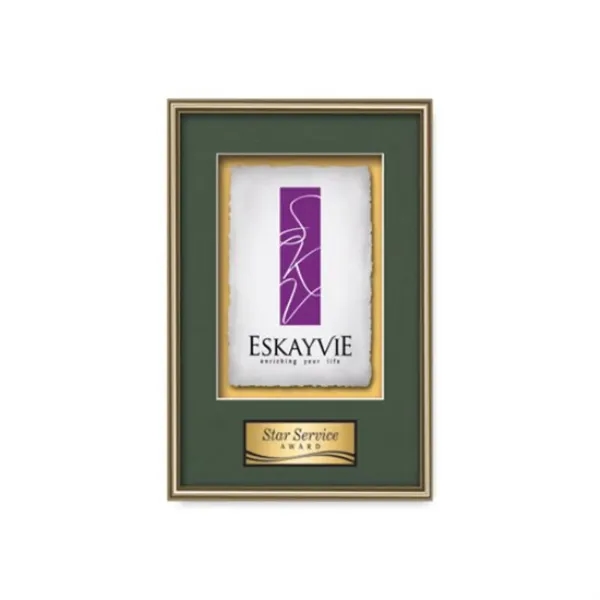 VividPrint award framed in our exquisite Fenestra molding with your choice... from ASI 84592 St Regis Group