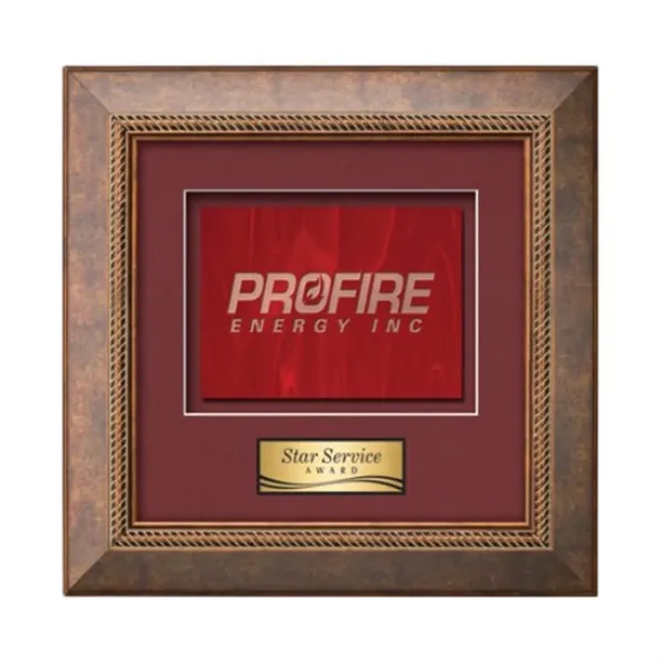 These Stained Glass Framed Awards are inspired by the spectral light... from ASI 84592 St Regis Group / St Regis Crystal