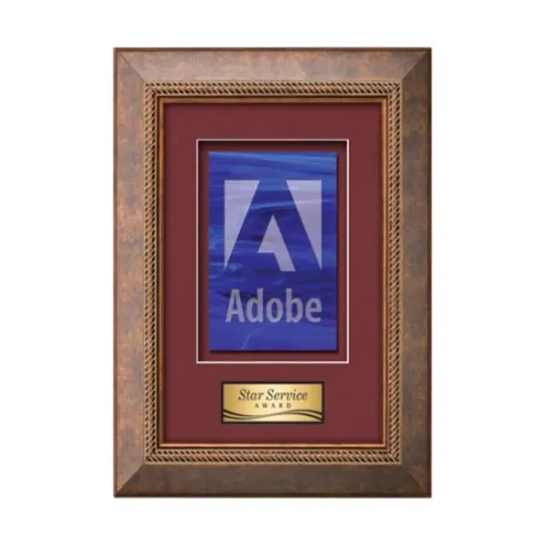 These Stained Glass Framed Awards are inspired by the spectral light... from ASI 84592 St Regis Group / St Regis Crystal