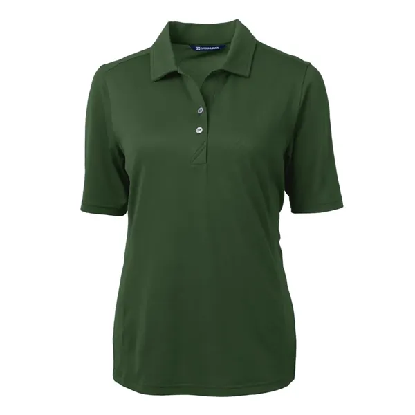 Women's polo with short sleeves, moisture-wicking performance, UPF 25+ sun protection,... from ASI 47965 Cutter & Buck