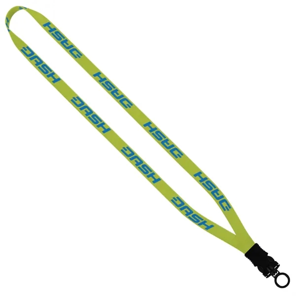 1/2" x 16" dye-sublimated stretchy elastic lanyard with plastic snap-buckle release... from ASI 88060 Snugz/USA Inc / SnugZ USA®