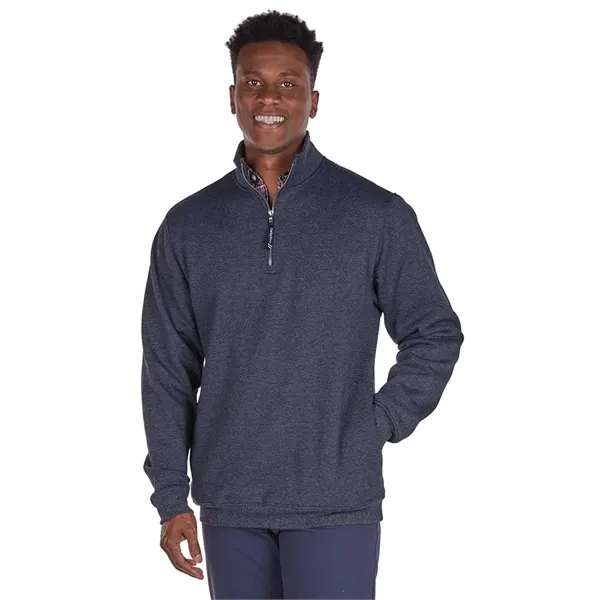 Quarter zip sweatshirt with side pockets and relaxed fit.... from ASI 44620 Charles River Apparel