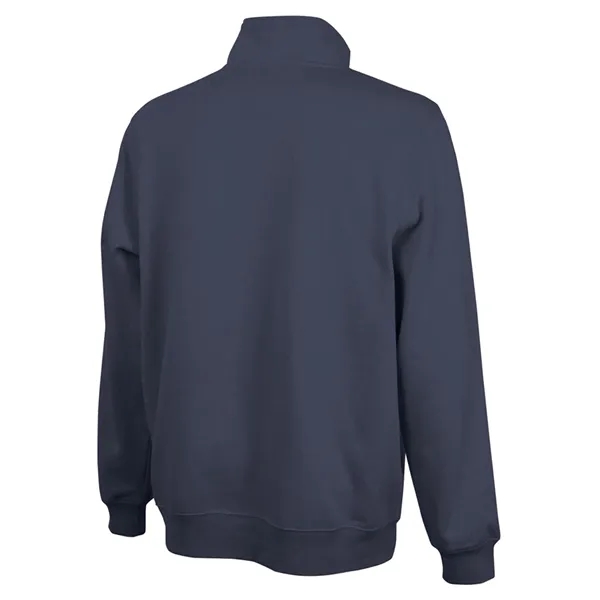 Quarter zip sweatshirt with side pockets and relaxed fit.... from ASI 44620 Charles River Apparel