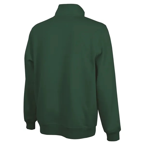 Quarter zip sweatshirt with side pockets and relaxed fit.... from ASI 44620 Charles River Apparel