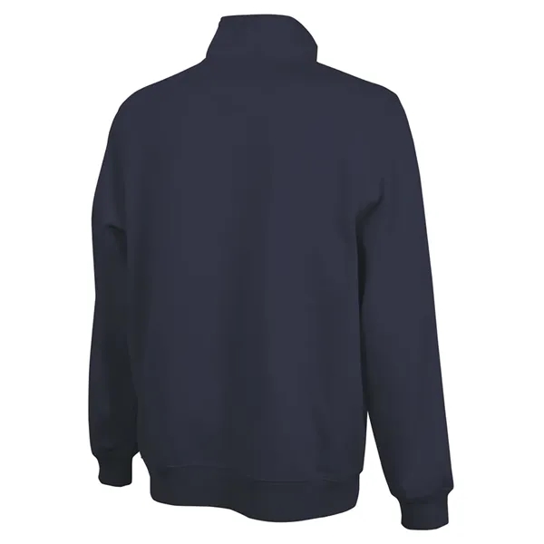 Quarter zip sweatshirt with side pockets and relaxed fit.... from ASI 44620 Charles River Apparel