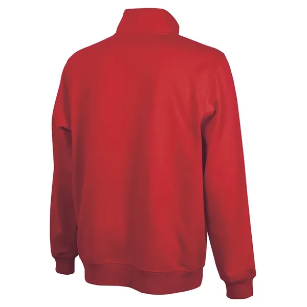 Quarter zip sweatshirt with side pockets and relaxed fit.... from ASI 44620 Charles River Apparel