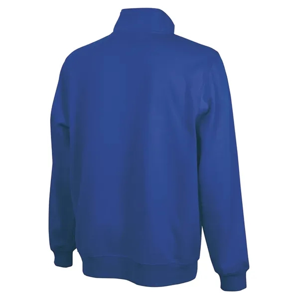 Quarter zip sweatshirt with side pockets and relaxed fit.... from ASI 44620 Charles River Apparel