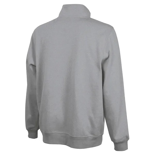 Quarter zip sweatshirt with side pockets and relaxed fit.... from ASI 44620 Charles River Apparel