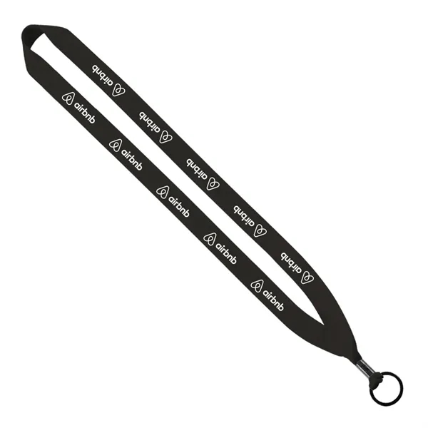 36"L x 3/4"W polyester lanyard with a metal crimp and a... from ASI 88060 Snugz/USA Inc / SnugZ USA®