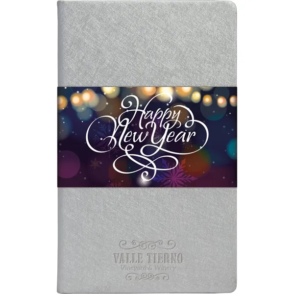 Journal with textured hard cover, full-color graphic wrap and 80 sheets... from ASI 91340 Journalbooks/Timeplanner Calendars