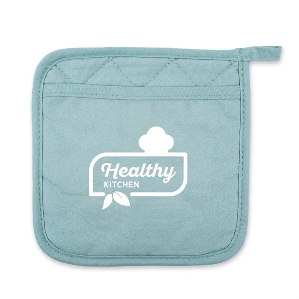 Pot holder with a pocket on the front and a loop... from ASI 54040 Fey Promo / Mi Line by Fey